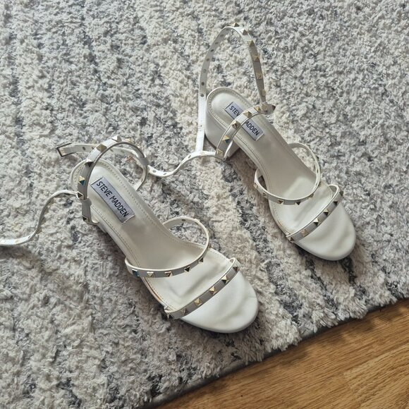 Steve Madden Helled Sandals Size 38 - Picture 4 of 5